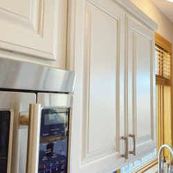 Oak Cabinets Enameled
